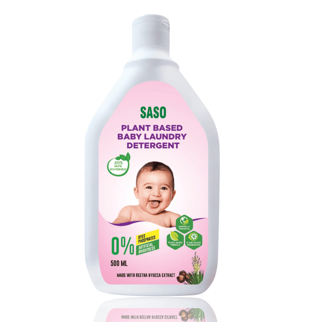 SASO Organic Baby Laundry Detergent – Chemical-Free, Plant-Based & Safe for Newborns